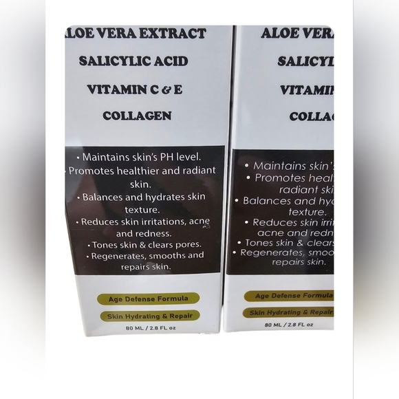 Selfcare CANADA Toner Serum Facial Lot 3 ALOE VERA EXTRACT SALICYLIC ACID - Picture 2 of 6